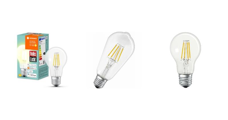 Preisvergleich: LEDVANCE VolksLicht E27 LED Lampe Bluetooth Warmweiss Steuerbar [12er-Pack]